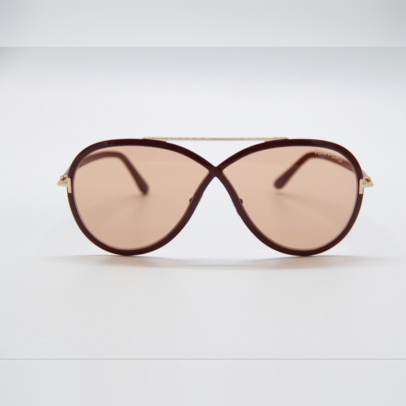 NEW TOM FORD RICKIE TF1007 69E UNISEX METAL SUNGLASSES TOM FORD FT1007/S - Picture 3 of 11